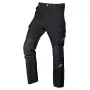 NEO TOOLS Mix&Match Pantaloni da lavoro, stretch 4-way, nero-verde, taglia L