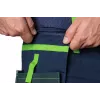 NEO TOOLS Shorts uomo in misto cotone con stretch, XXXL, nero