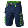 NEO TOOLS Shorts uomo in misto cotone con stretch, XXXL, nero
