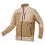 NEO TOOLS felpa softshell OUTDOOR, beige, taglia XL