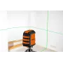 NEO TOOLS TOP-75-106 Livella laser a linee incrociate con 2 raggi rossi, autolivellante, IP54, portata 10 m, filettatura 1/4