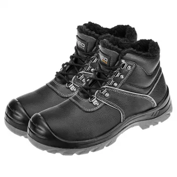 NEO TOOLS scarpe antinfortunistiche stringate imbottite S3 SRC, puntale in acciaio e lamina antiperforazione, taglia 47