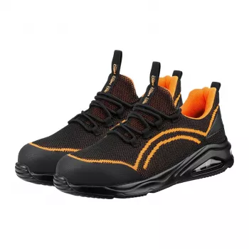 NEO TOOLS Scarpe da lavoro S1 SR Neo Air, puntale in acciaio, arancione, taglia 42
