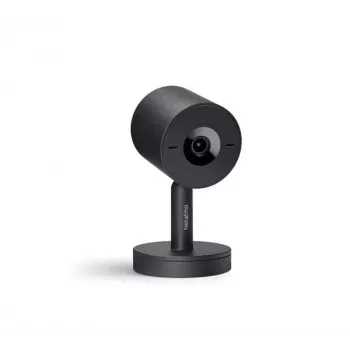 Netatmo Advance Telecamera di sicurezza interna, nero, Full HD 1080p, riconoscimento facciale, HomeKit