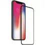 NEVOX NEVOGLASS 3D pellicola protettiva in vetro temperato per iPhone 14 Pro Max, trasparente, con cornice di installazione Easy App