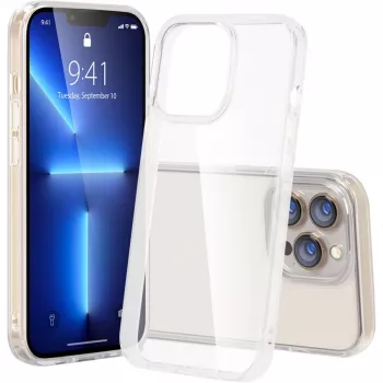 NEVOX StyleShell SHOCKFLEX cover per Apple iPhone 14 Pro 6,1 pollici trasparente