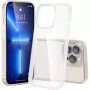 NEVOX StyleShell SHOCKFLEX cover per Apple iPhone 14 Pro 6,1 pollici trasparente