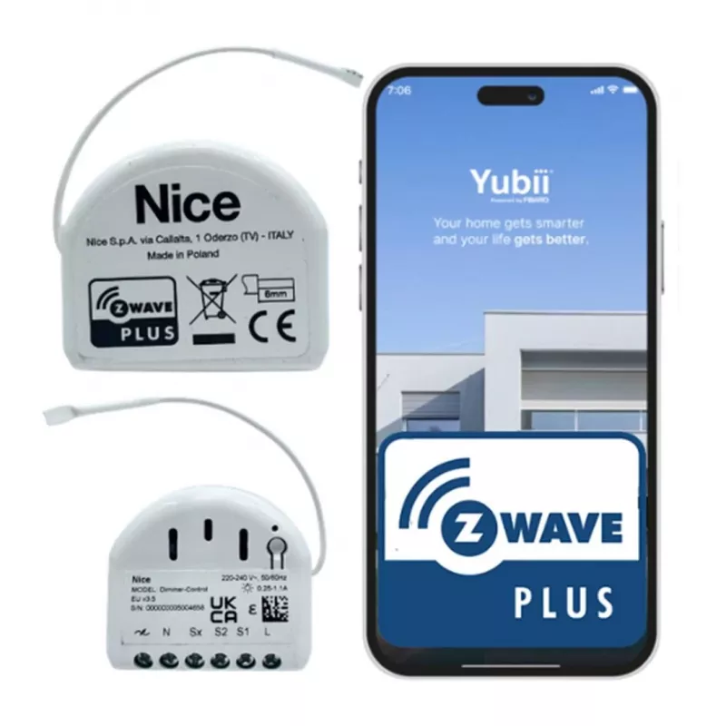 NICE FGD-212 EU Dimmer di controllo Z-Wave