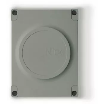 NICE MC424LR30 centralina per automazioni cancelli 24V DC con ricevitore radio integrato