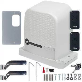 Kit automazione cancello scorrevole NICE ROBO 1000 (senza fotocellule)