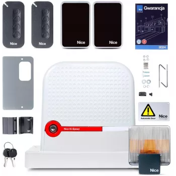 NICE ROBUS 600 HI-SPEED kit completo per cancello scorrevole MyGO