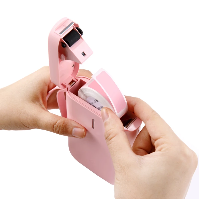 Niimbot D11 Stampante termica portatile per etichette, rosa