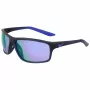 NIKE ADRENALINE22M occhiali sportivi unisex - nero opaco/grigio - 64/15/130 mm