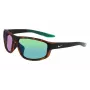 Nike Brazen Fuel MDJ Occhiali da sole - montatura nera, lente grigia con specchio flash argento