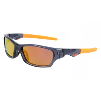 Nike Occhiali da sole per bambino JOLTMDZ737957 - montatura nera, lenti fumé, 57 mm