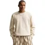 Nike Club Fleece Felpa girocollo in pile uomo crema FN3886-229 Taglia L
