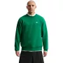 Nike Club Fleece felpa con cappuccio uomo verde XL