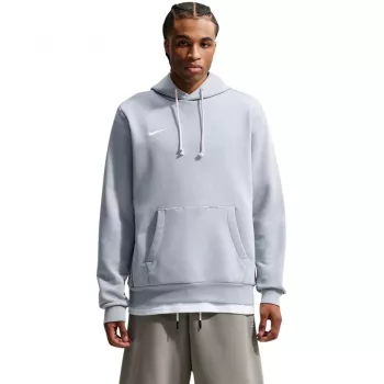 Nike felpa con cappuccio Dri-FIT Standard Issue uomo grigio chiaro taglia S