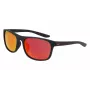 NIKE ENDURE MFJ Occhiali sportivi unisex - montatura nero opaco, lenti grigie, 59 mm