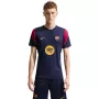 Maglia da allenamento calcio Nike FC Barcelona Strike uomo Navy Blue XL