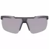 Nike Occhiali da sole da uomo Windshield ECW - Nero opaco / Grigio scuro - Lente 75mm