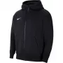 Felpa con cappuccio full-zip Nike Park 20 Fleece nera CW6891 010