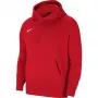 Nike Park 20 felpa con cappuccio in pile rossa CW6896-657 S