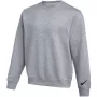 Nike Park 26 Fleece Crew felpa uomo grigio chiaro L