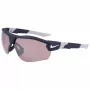 Nike Show X3 Occhiali da sole uomo Nero opaco Smoke Grey 72mm Lente