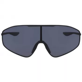 NIKE ECHOSHIELD2IF Occhiali sportivi unisex - Nero opaco, Lente Smoke Grey, 66 mm