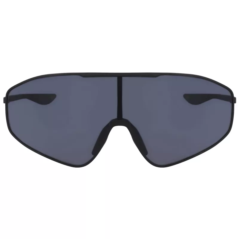 NIKE ECHOSHIELD2IF Occhiali sportivi unisex - Nero opaco, Lente Smoke Grey, 66 mm