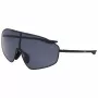 NIKE ECHOSHIELD2IF Occhiali sportivi unisex - Nero opaco, Lente Smoke Grey, 66 mm