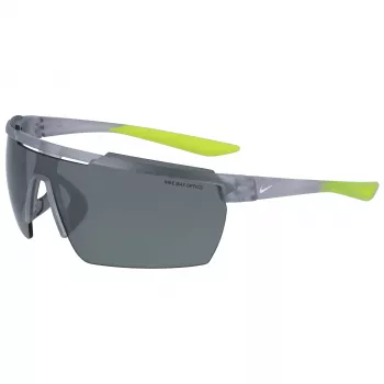 Occhiali sportivi unisex Nike Windshieldeli - montatura nera, lenti grigie 60/13/130 mm