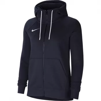 Nike Park 20 Felpa con cappuccio donna Midnight Navy/bianco