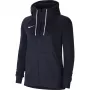 Nike Park 20 Felpa con cappuccio donna Midnight Navy/bianco