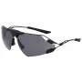 Nike Zeus Edge Occhiali da sole uomo - nero opaco/grigio sfumato - lenti 76 mm - protezione UV400