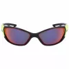 Nike Zoneed Occhiali da sole Nero opaco Grigio 66mm uomo sport