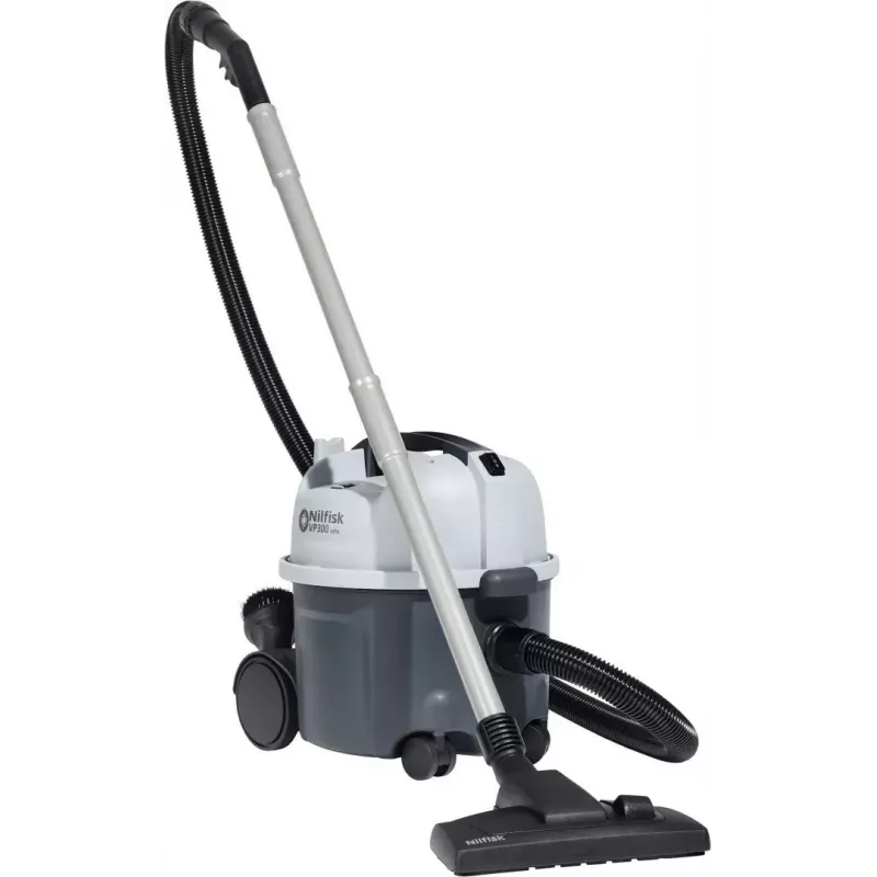 Nilfisk 107421157 aspiratore per solidi in plastica riciclata, 800 W, 10 L, 69 dB, cavo 10 m