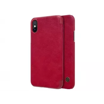 Nillkin Apple iPhone X/Xs Qin Book Case Rosso