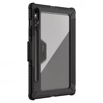 Nillkin Bumper Leather Case Pro custodia per Samsung Galaxy Tab S9 - nera