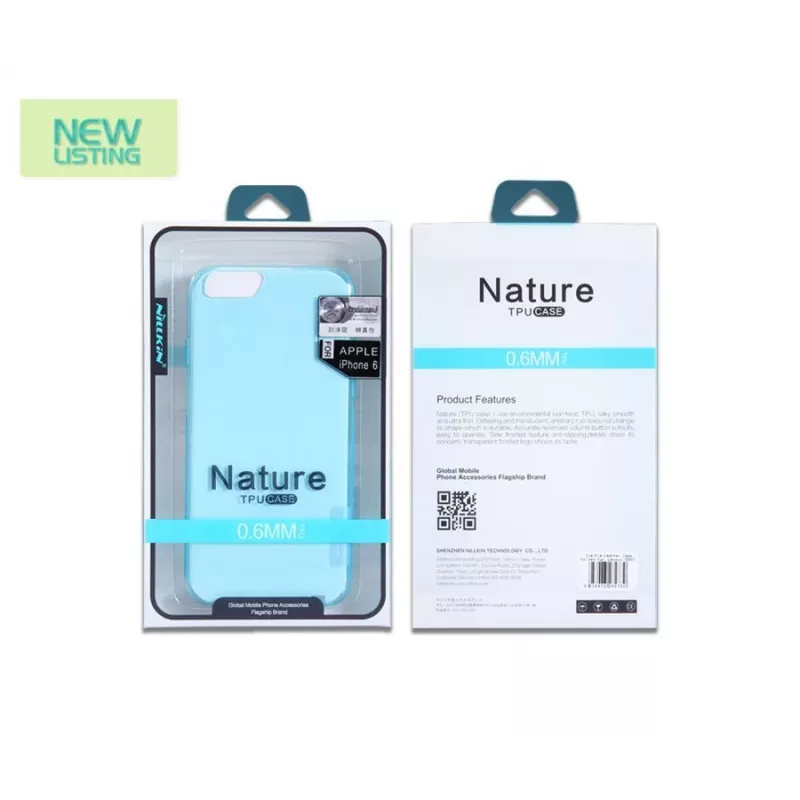 Nillkin Nature cover posteriore in TPU per Xiaomi Redmi Note 4 / Note 4X - grigio