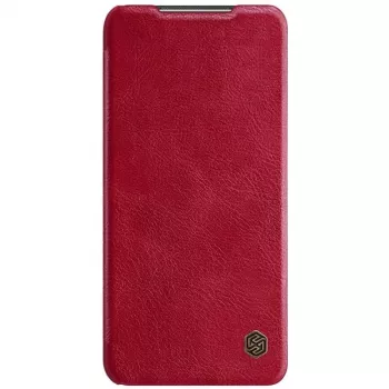 Nillkin Poco M3 custodia a libro Qin rossa