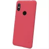 Nillkin Redmi Note 6 Pro Custodia Super Frosted Shield rossa