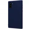 Nillkin Samsung Galaxy Note 10 custodia protettiva rivestita in gomma blu