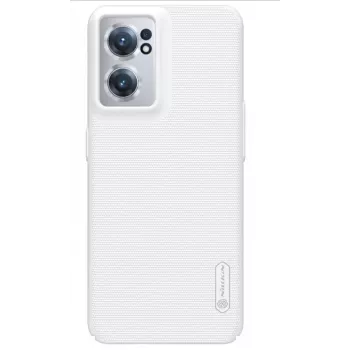Nillkin Super Frosted Shield Cover posteriore per OnePlus Nord CE 2 5G - bianco