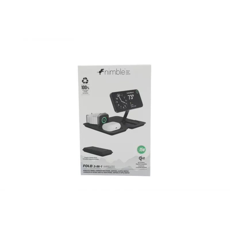 Nimble Fold Caricatore Wireless 3-in-1