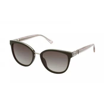 NINA RICCI occhiali da sole donna SNR3585406WT - montatura grigio trasparente, lenti grigie sfumate, 54/19/140 mm