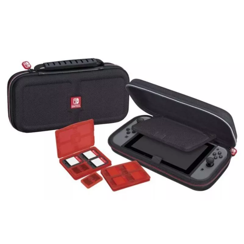 Nintendo Game Traveler Deluxe custodia da viaggio per Nintendo Switch e OLED – nero