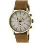 NIXON A4052548 Orologio uomo 42mm acciaio inox con cinturino in pelle nera