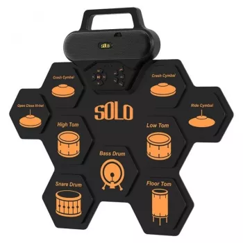 NN SOLO Roll-Up Batteria elettronica USB-C MP3